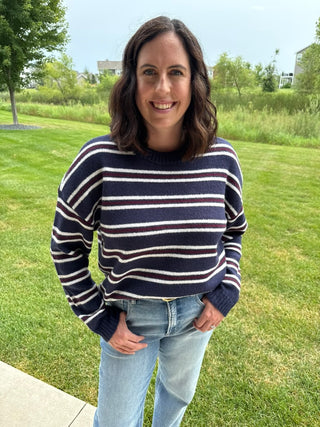 Montauk Sweater | Women's Drop Shoulder Relaxed Knit Sweater