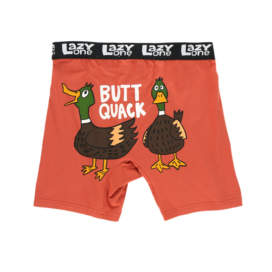 Butt Quack Men's Funny Boxer Brief