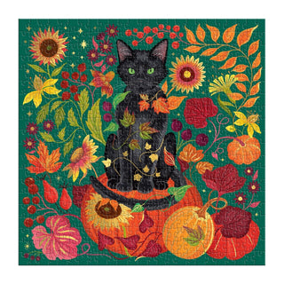 Whiskers of Autumn 500 Piece Foil Puzzle