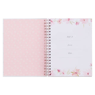 Prompted Hardcover Wirebound Prayer Journal