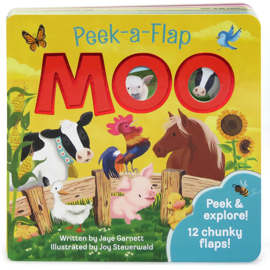 Peek A Flap Moo Book