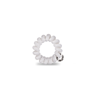 Teleties Tiny Hair Ties Coconut White