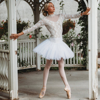Relevé Pink Floral Ballet Hair Tie Bracelets