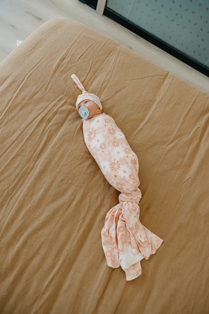 Copper Pearl Swaddle Blanket - Penny