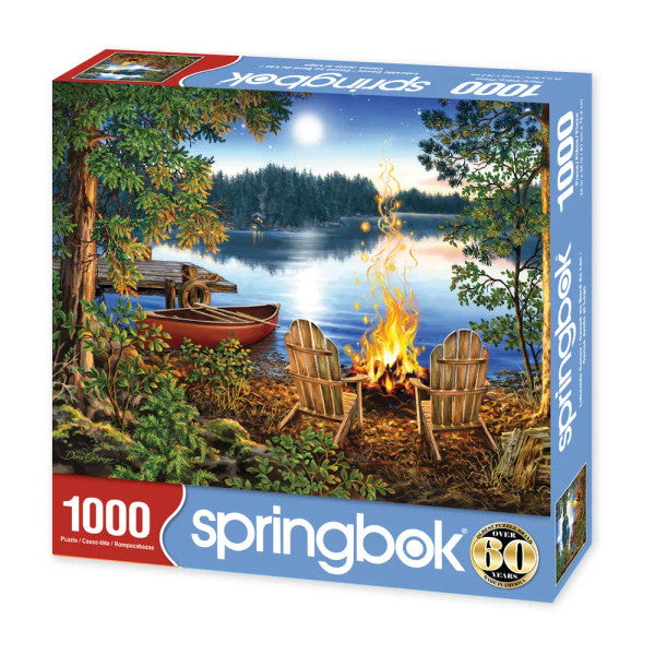 Lakeside Canoe 1000 Piece Jigsaw Puzzle