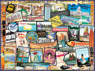 I Love Minnesota 1000-Piece Jigsaw Puzzle