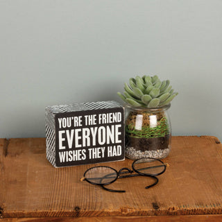 Everyone Wishes Box Sign