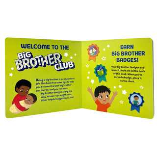 Big Brother Club Book with Reward Chart & Stickers