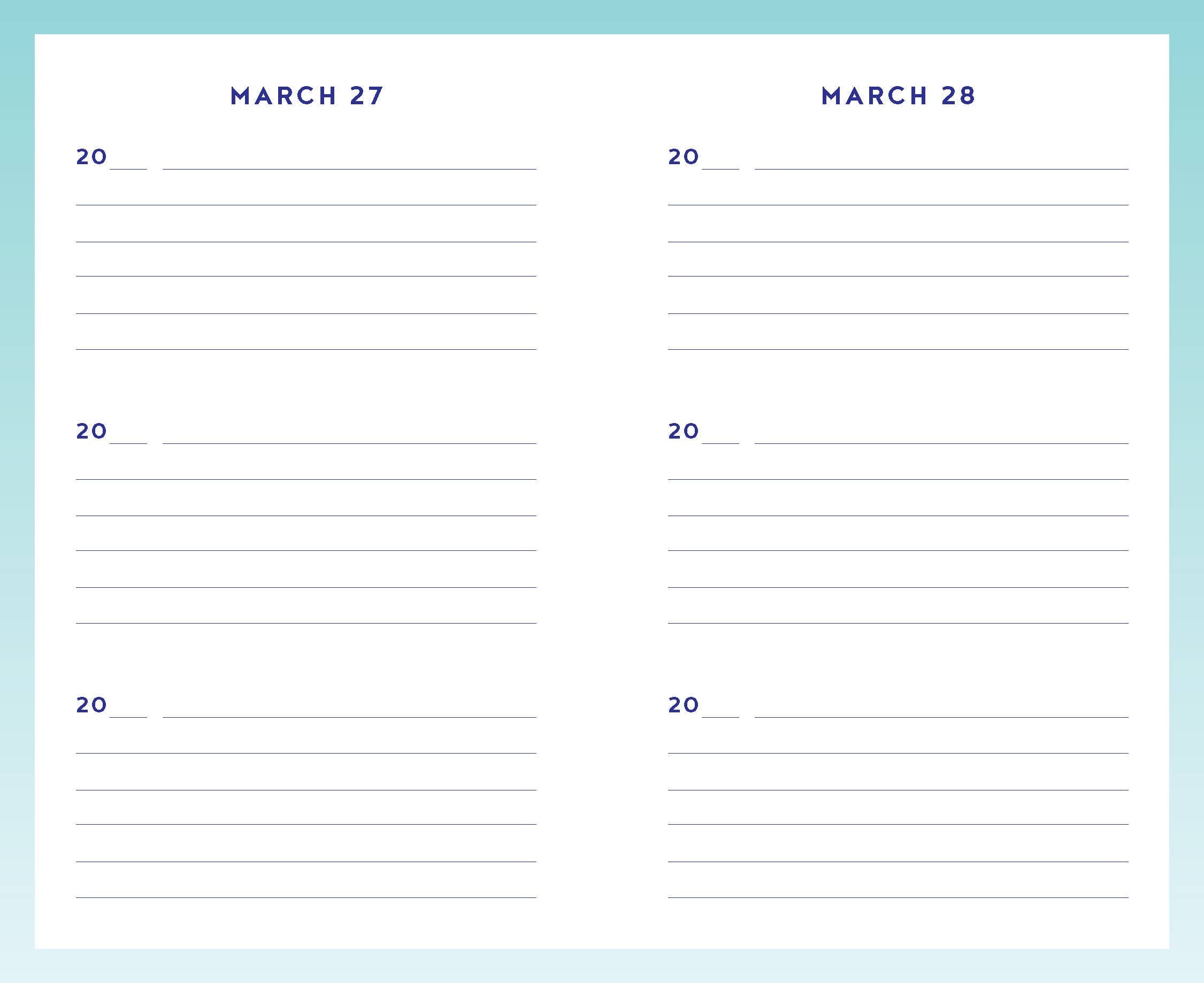 Gratitude One Line a Day