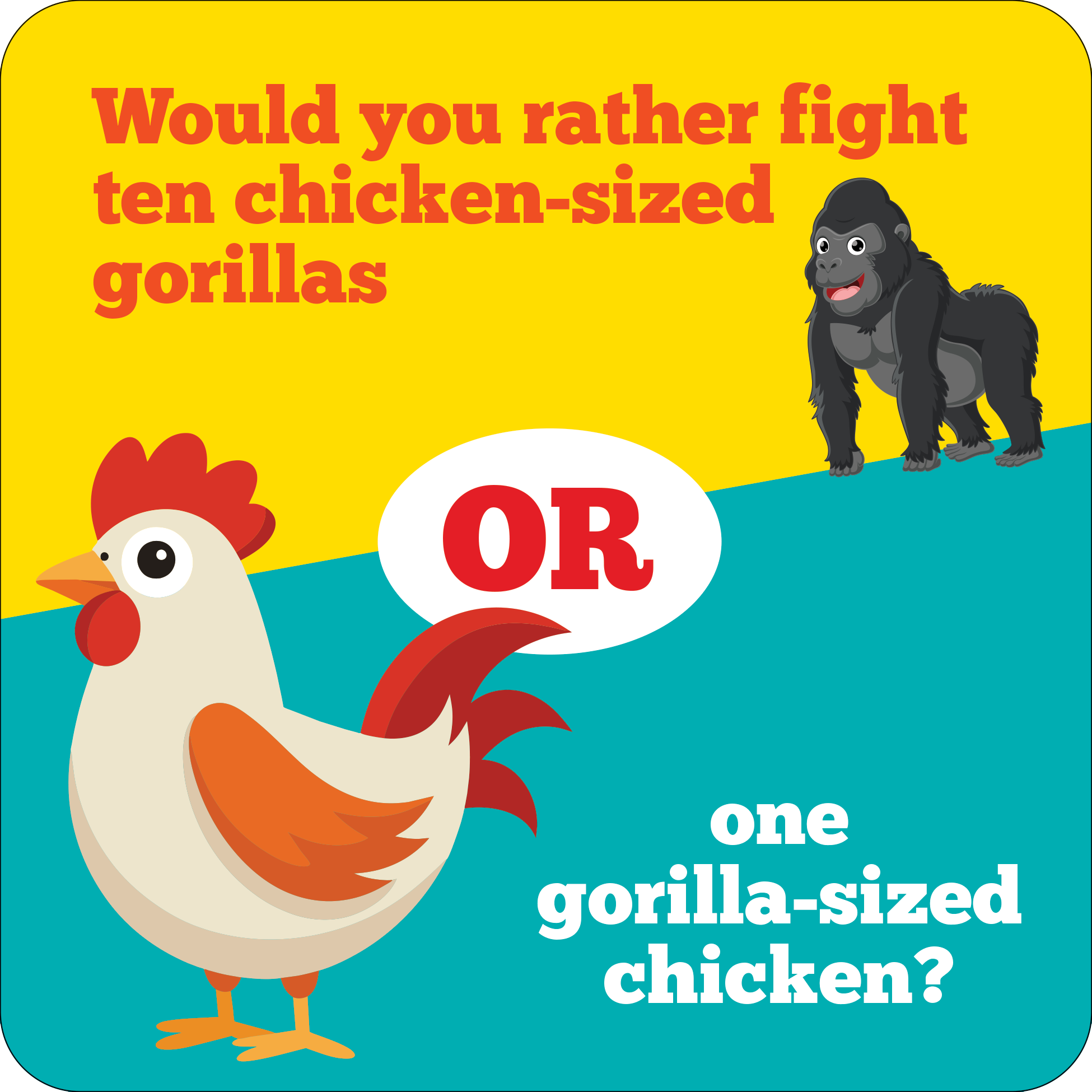 Would You Rather? Lunch Box Notes