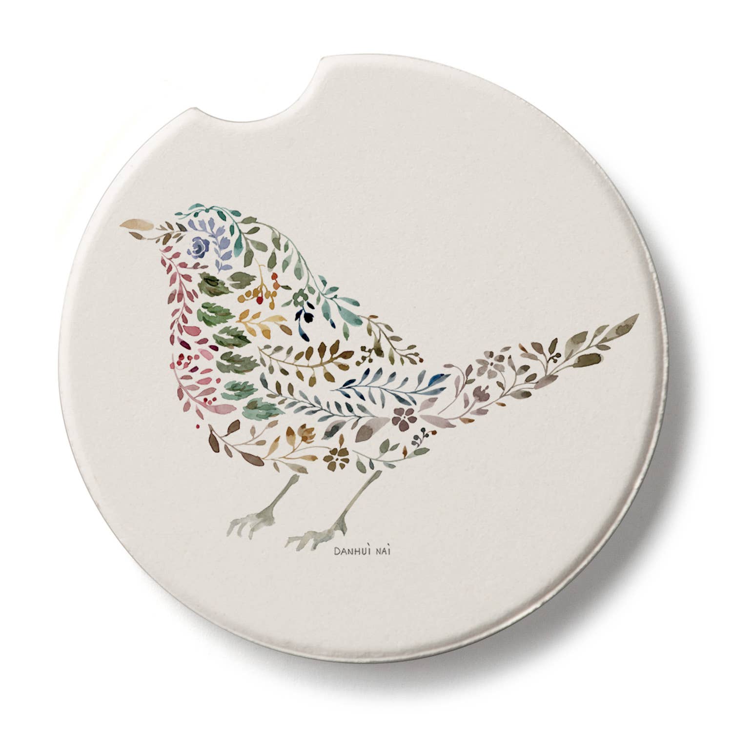 Bird Absorbent Stone Car Coaster 1pk