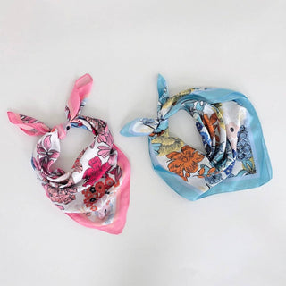 Vera Floral Square Scarf