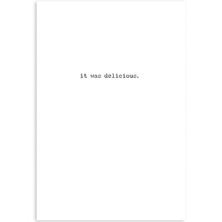 Delicious Greeting Card - Just for Fun