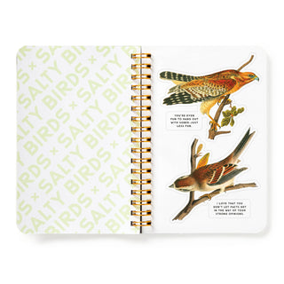 Brass Monkey Salty Birds Sticker Book | Vintage Bird Stickers
