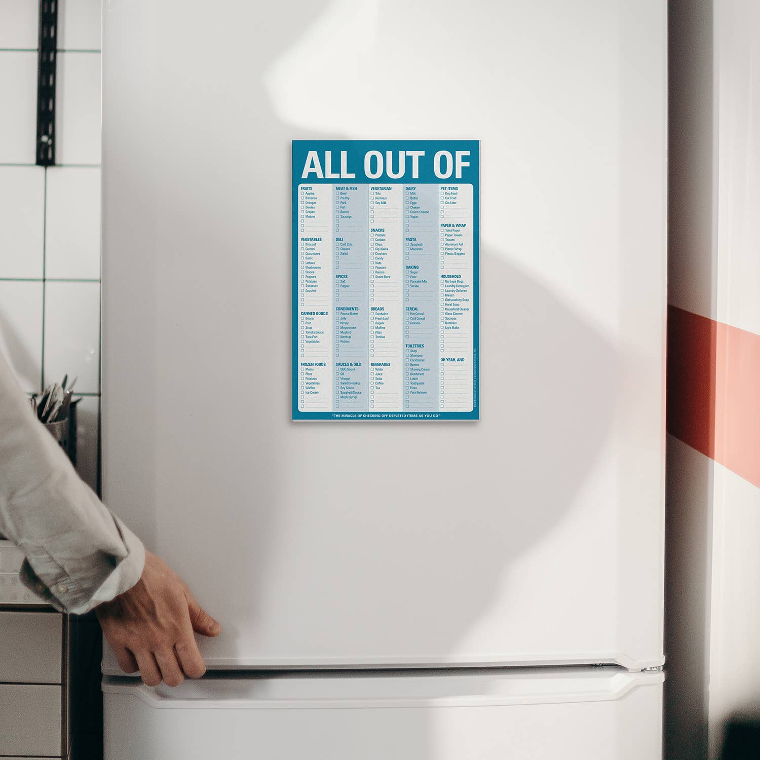 Blue All Out Of Pad® with Magnet