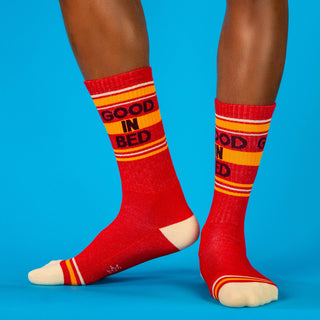 Good In Bed Gym Crew Socks