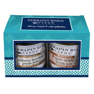 Terrapin Ridge Farms Jam Gift Set - Blueberry Bourbon Pecan & Apple Maple Bacon