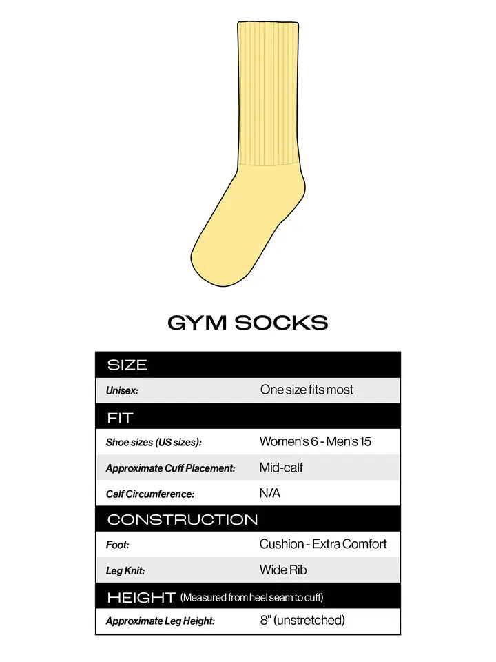 Employee Of The Year Gym Crew Socks