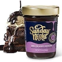 Sunday Night Dark and Decadent Premium Chocolate Sauce