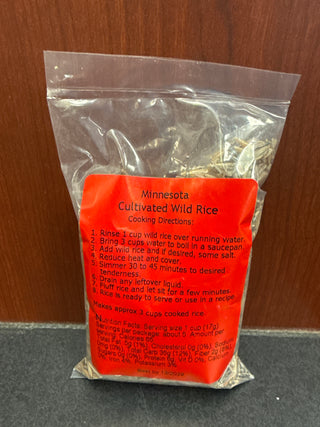 Wood Parched Cultivated Wild Rice 8oz