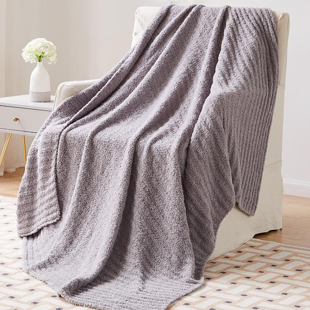 Ribbed Fleece Blanket