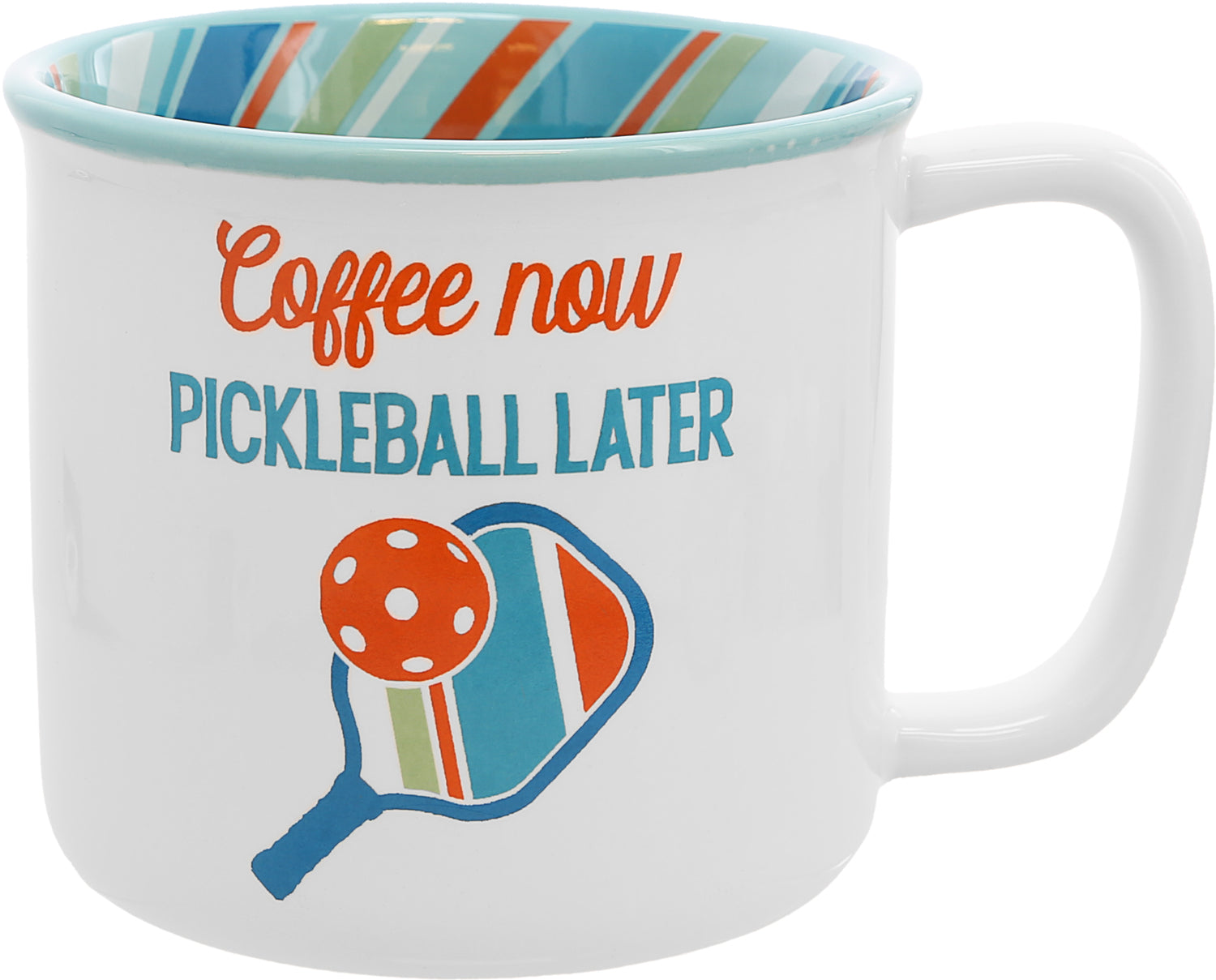 Coffee Now Pickleball Later Mug