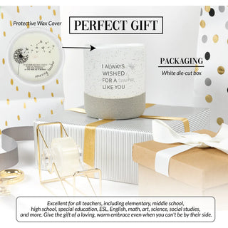Teacher Like You Soy Reveal Candle