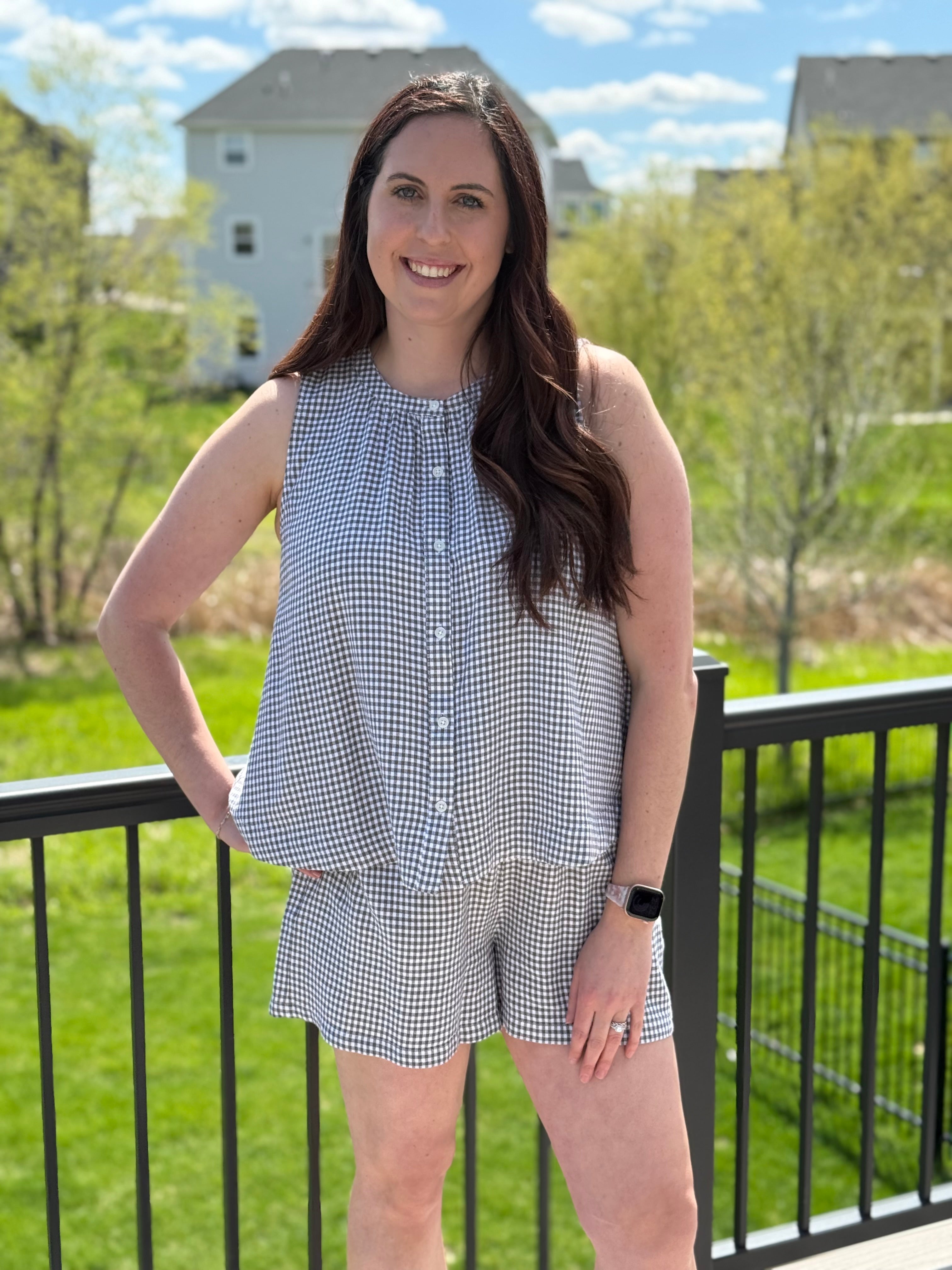 Caelis Gingham Shorts