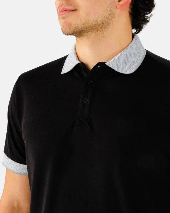 Alpha Men's Habitat Polo Waggle