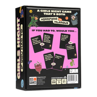 The Girls Night “If You Had To…” Party Game