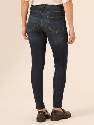 Petite Indigo Wash Ankle Length Slim Fit Jeans