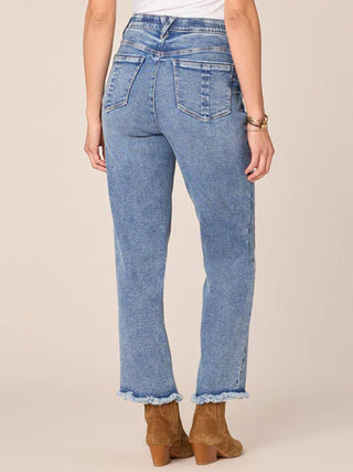 Democracy AB Solution Petite Ankle Length Straight Jeans