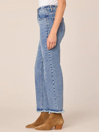 Democracy AB Solution Petite Ankle Length Straight Jeans