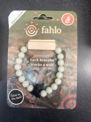 Fahlo Ghost Glow Wolf Tracking Bracelet - Glow-in-the-Dark