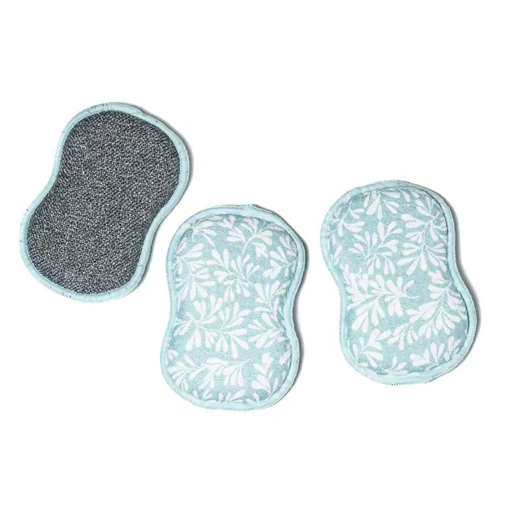 RE:usable Sponges Set of 3 - Herbage Design