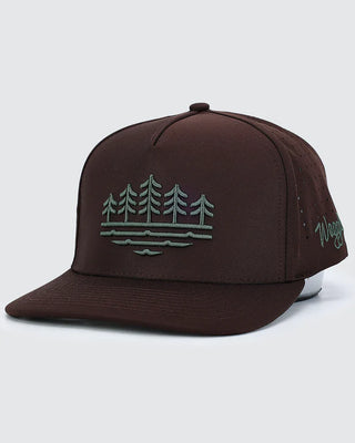 Waggle Men's Back Pine Snapback Hat