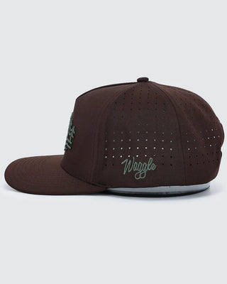 Waggle Men's Back Pine Snapback Hat