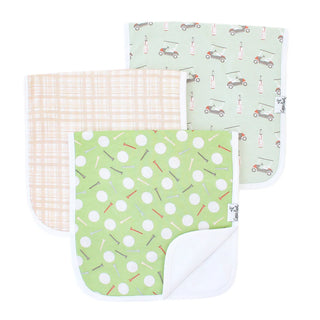 Bogey Copper Pearl Premium Burp Cloths