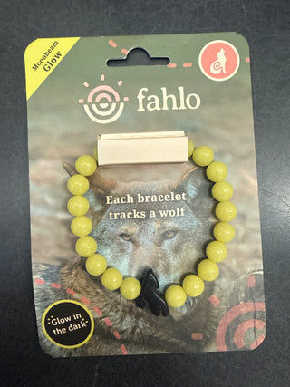 Fahlo Moonbeam Glow Wolf Tracking Bracelet - Glow-in-the-Dark