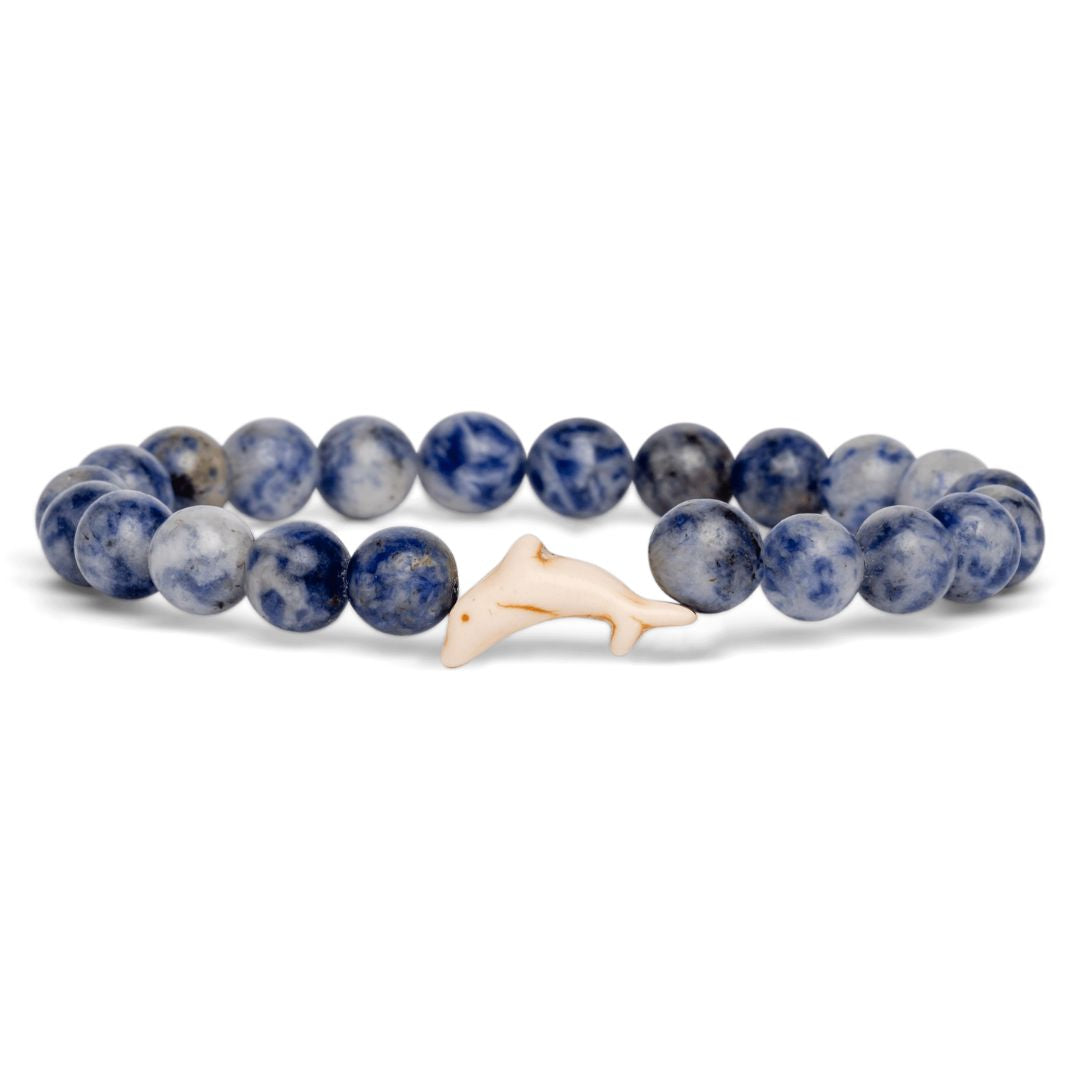 The Odyssey Dolphin Bracelet by Fahlo in Costal Blue