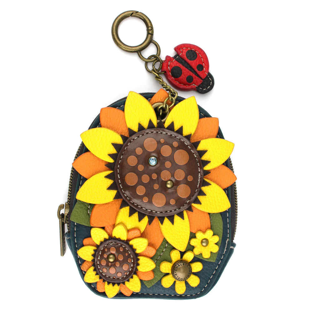 Chala Mini Corn Purse Keychain - Sunflower