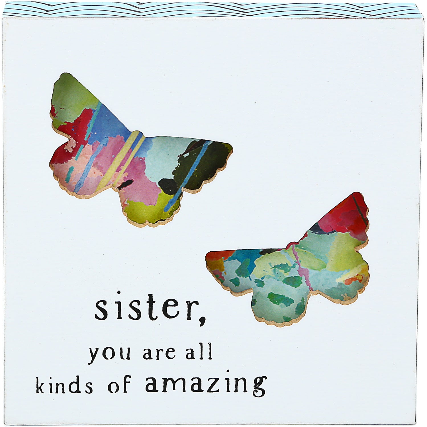 Sister You Are Amazing Plaque