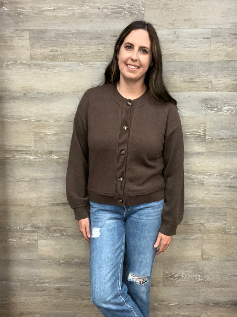 Eliza Drop Shoulder Cardigan