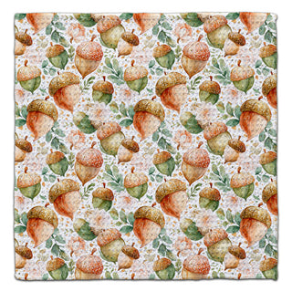 Acorns Watercolor Eco-Friendly Washcloth