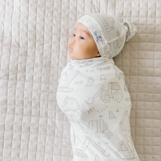 Gage Copper Pearl Swaddle Blanket