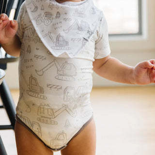 Gage Copper Pearl Bandana Bibs