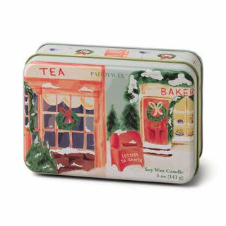 Paddywax Sweet Orange & Fir Holiday Tin Candle