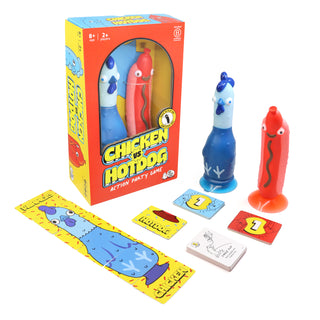 Chicken vs Hotdog Action Party Game