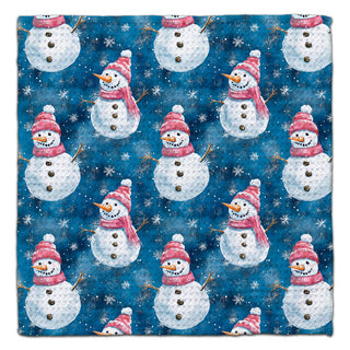Happy Snowman Eco-Friendly Washcloth