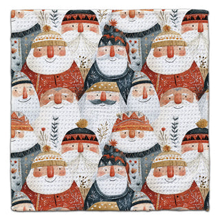 Nordic Gnome Faces Eco-Friendly Washcloth